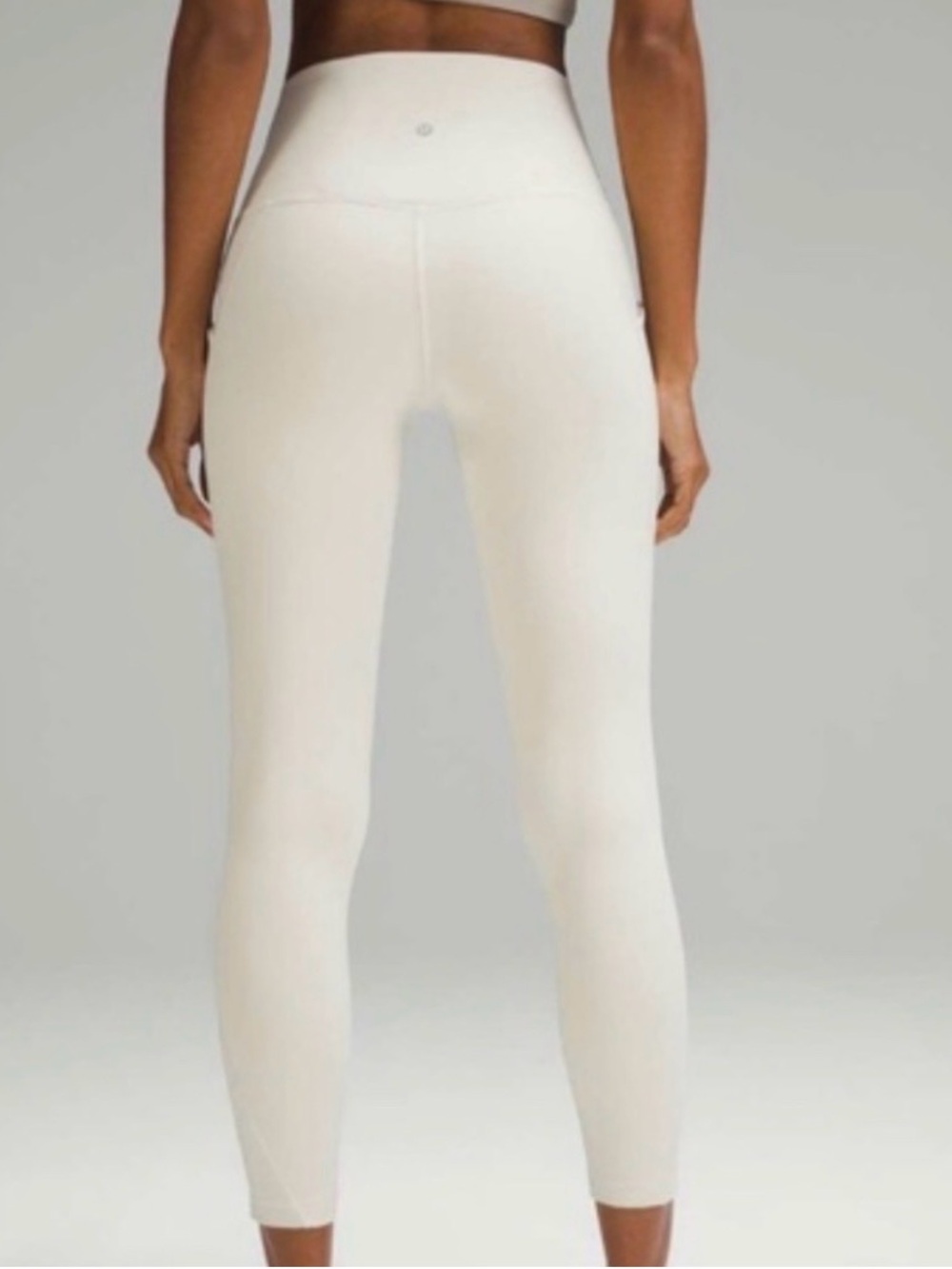 Lululemon Align 28” Bone double lined Leggings size 6
